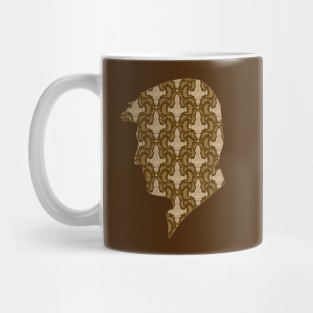 Leaf on the Wind Damask (Mal Edition) Mug